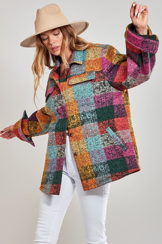 Flannel Shirt Jacket