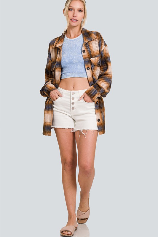 Button Fly Shorts