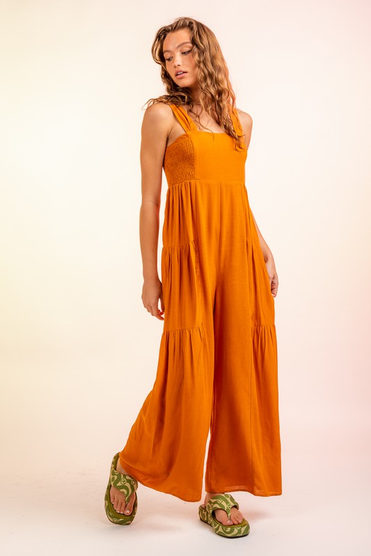 Multi-Tier Pant Jumpsuit