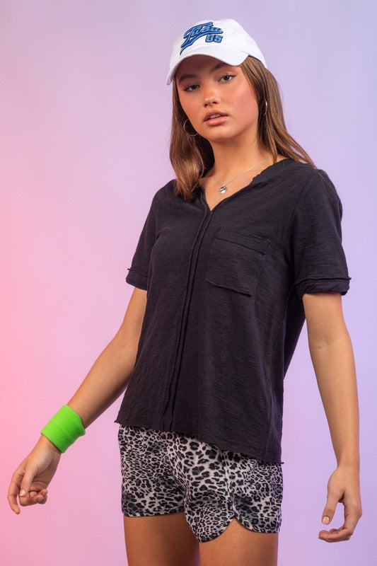 Raw Edge T-Shirt