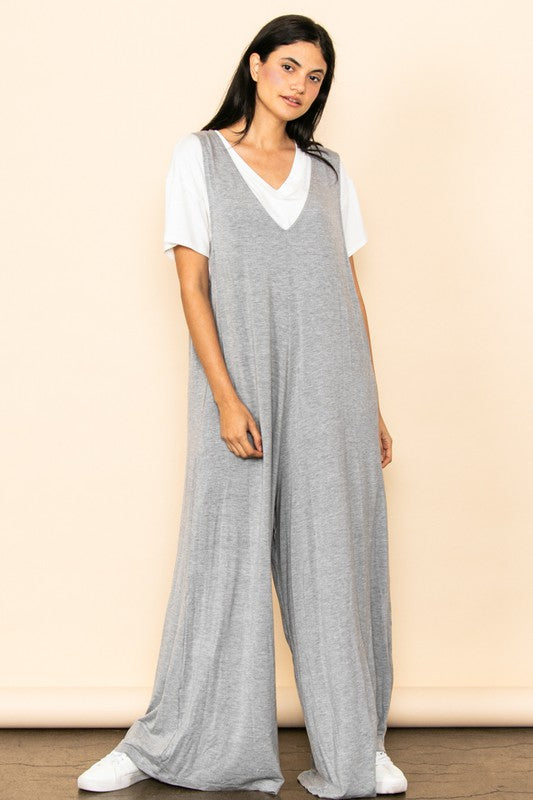 Jersey Knit Jumpsuit