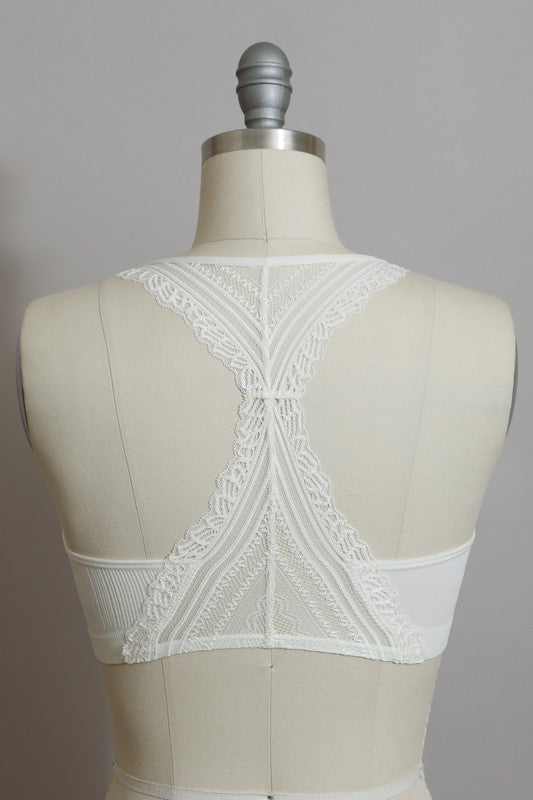 Front Lace Bralette