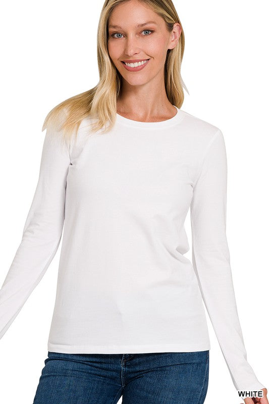 Cotton Crew Neck