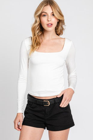 Square Neck Top