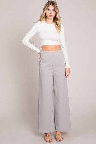 Twill Darted Pants