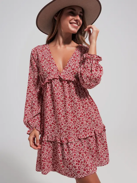 Open Back Tea Dress