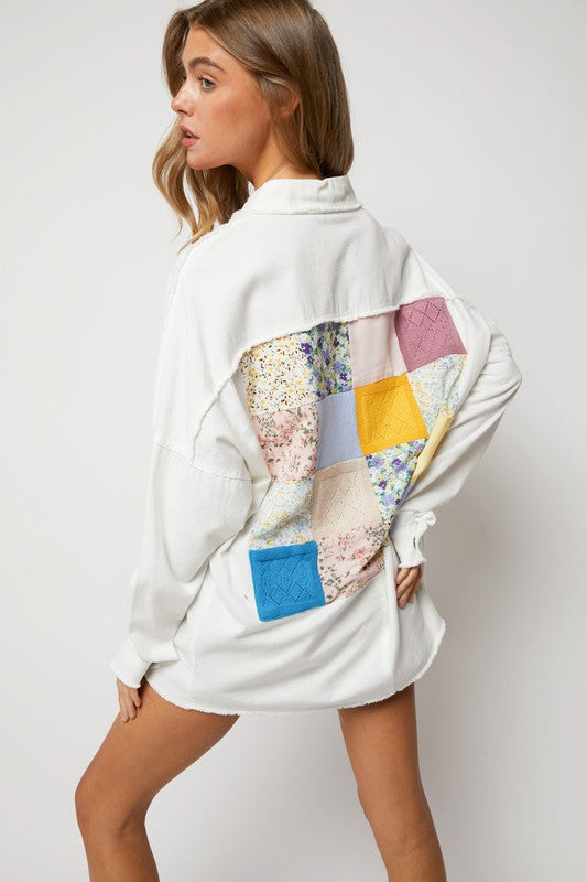 Patch Button Down