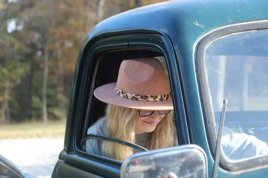 CC Wide Brim Felt Hat