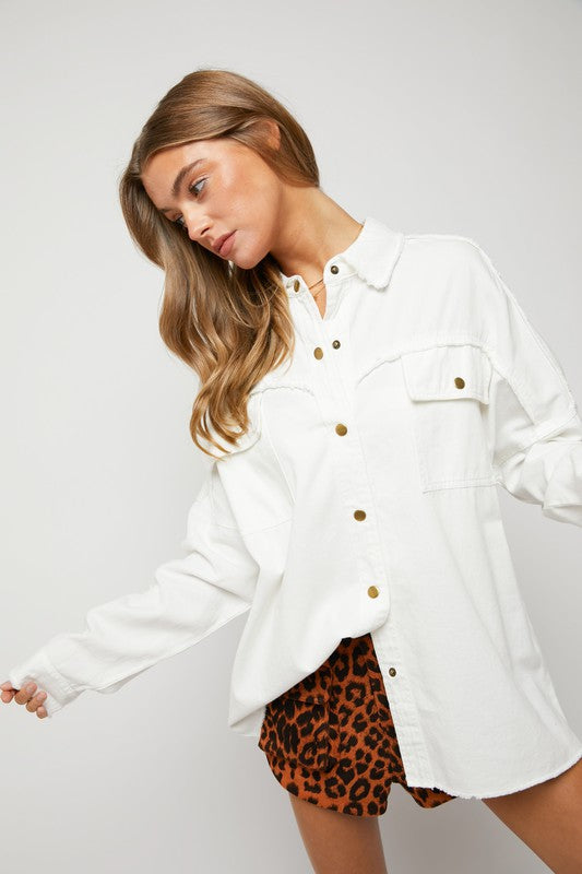 Patch Button Down