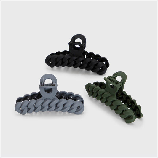 Chain Claw Clip 3pc